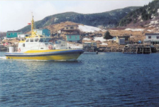558: Red Island. The new pilot boat. (2002) [courtesy of Madonna (Bishop) Mulrooney]